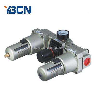 China FRL SMC Pneumatic Type Pneumatic System Three Point Combination Air Source Treatment AC4000-04 1/2 Inch AC Series for sale