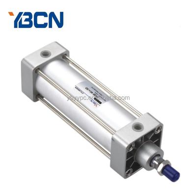 China QGB 125mm Pneumatic Industrial Adjustable Stroke ISO Pneumatic Cylinders Bore for sale