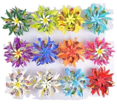 China Hawaiian Tiara Frangipani Eva Island Artificial Hair Foam Flower Foam Bird Cloth+Foam Sky Hibiscus Plumerial Ear Accessories for sale