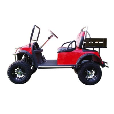 China 2 Seaters CE Approved Four Wheel Factory Manufactured Buggy Guided Electric Vehicle Golf Cart 23*10.5-12 for sale