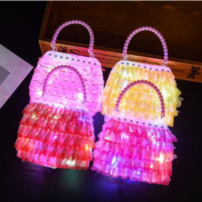 China Toy New Luminous Handbags|Girls Play House Toys|Creative Handmade for sale