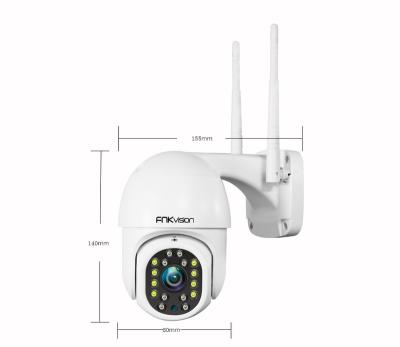 China Recording Function Work with Yoosee FNKvision Smart Dual-light Color Night Vision WiFi Camera Support Smart Auto Tracking for Home Security for sale