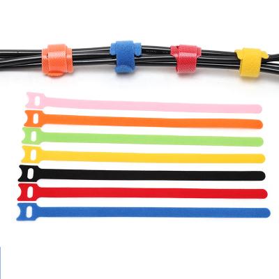 China Cable Straps, Durable Adjustable Reusable Hook And Loop Cable Straps Cable Ties, Loop Long Cable Straps for sale