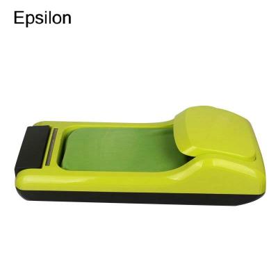 China Hot Selling Automatic Disposable Epsilon Trainer Shoe Bootie Cover Film Wrap Dispenser Machine for sale