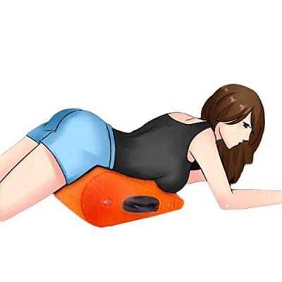 China Spandex+Polyester Inflatable Sex Aid Wedge Pillow Position Love Cushion Furniture Recliner Couples Love Play Toys Lumbar Pillows for sale