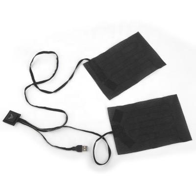 China Widely Used 7.4v Battery Powered Heating Pad For Clothes Electric Heating Element For Jacket for sale