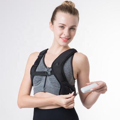 China Breathable.posture corrector Heated Magnetic Upper Back Support Belt Back Support Belt Back Straightening Poor Correction for sale