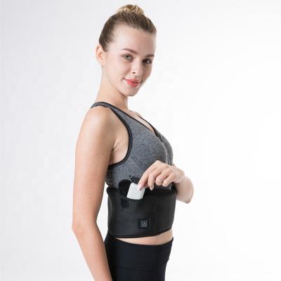 China OK Fabric Heated Back Support Belt For Pain, Back Pain Relief Band Effect, Warm And Far Infrared Therapy With New Graphene Material for sale