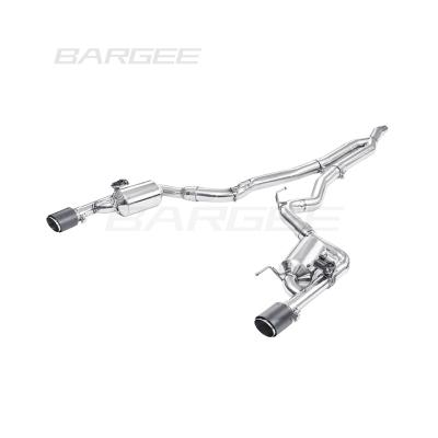 China Dual Boatman Valvetronic EXHAUST CATBACK For Ford Mustang 2013-2019 EXHAUST 2.3T Exhaust Pipes Mustang for sale