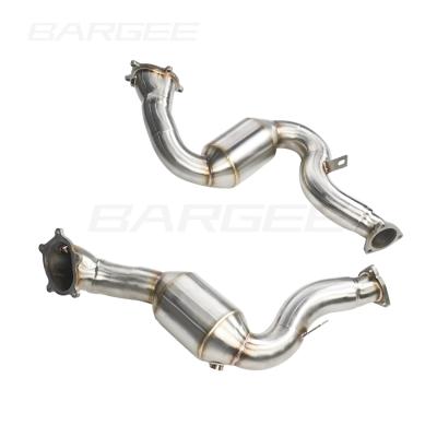 China Boatman cell catted downpipe for Audi C7 S6/S7/RS6/RS7 V8 4.0T 2014-2019 S7 for sale