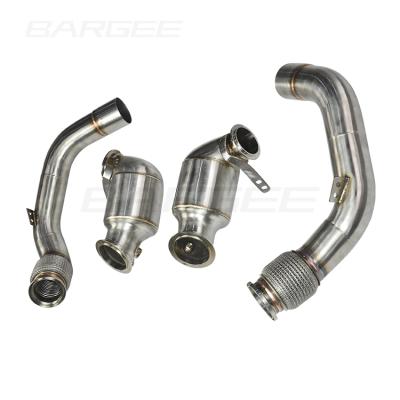 China Boatman catless downpipe for BMW M5 F90 M8 F91 F92 F93 S63 4.4T 2018+ M5 for sale