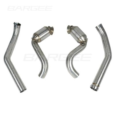 China Catless Boatman Downpipe For Mercedes Benz GT AMG V8 4.0T Downpipe Kit 2018~UP GT AMG for sale