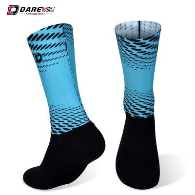 China Air Men's Custom Cycling Socks Seamless Anti-Slip Compression Silicone QUICK DRY for sale