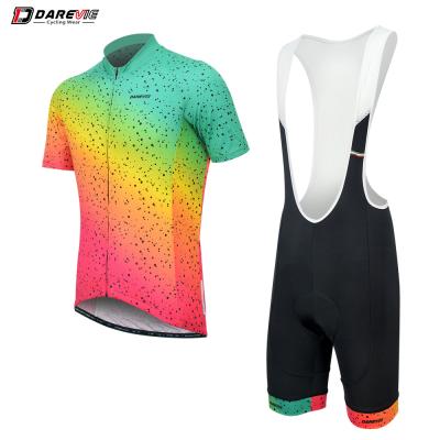 China Breathable Women's Clothing Bike Shirt Recycling Quick Dry Sublimation Printing Tank Top Bib Breathable Recycling Shorts For Men for sale