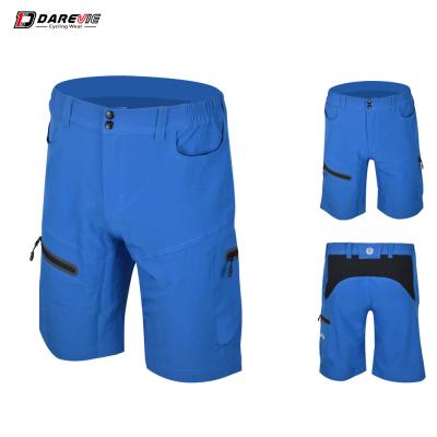 China Breathable black/blue/green mountain bike shorts DVP083 mountain bike mtb pants mountain biking shorts for sale