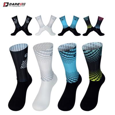 China Darevie Breathable Socks Super Anti Slip Overhead Cycling Socks OEM / ODM for sale