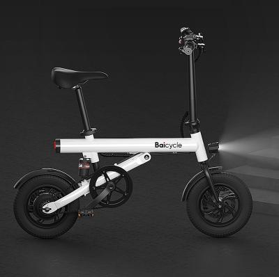 China Wholesale Lightweight Fireball E-bike Fashion Folding Electric Bicycle For Adults Cycle 36V 300W for sale