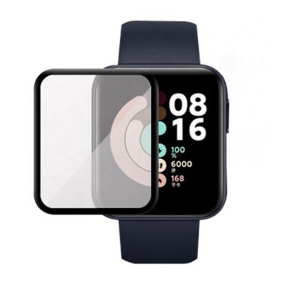 China Full Cover Sports Style High Clear Anti-fingerprint Screen Protector For Xiaomi MI Watch Lite Watch Protective Film for sale