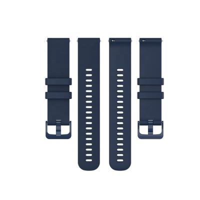 China Water Resistant Universal 20mm Watch Strap For Garmin Vivoactive 3 Vivomove HR Silicone Wrist Band for sale