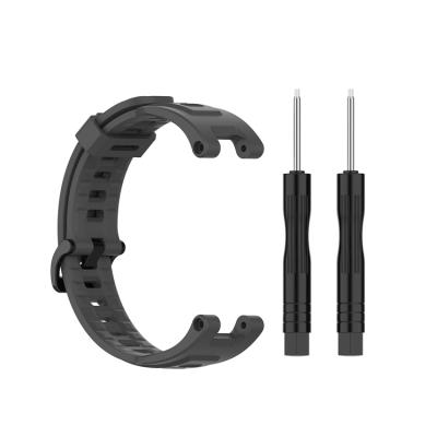 China 2020 New Design Sports Watchband Sports Screwdriver Tool Kit Silicone Watchband For Amazfit Trex Rubber Watch Band for sale