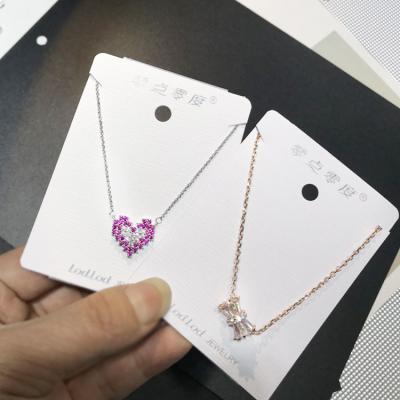 China Wholesale FASHIONABLE Female Clavicle Gold Plated Pendant Chain Necklace Zircon Bulk Jewelry August Crystal Necklace for sale