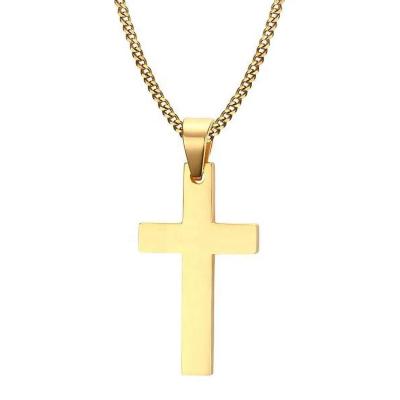 China CLASSIC Stainless Steel Ten Frame Men  Pendant Necklace Gold Silver Men Necklace Tricolor Ten Frame Laser Logo Men gifts for sale