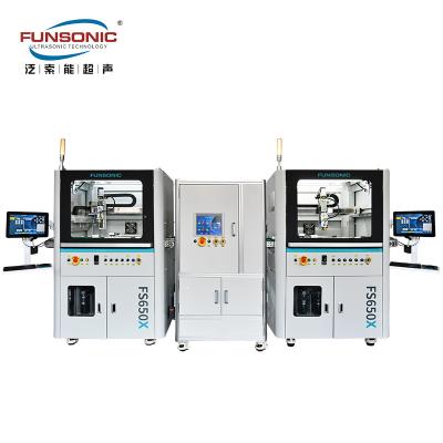 China Automatische Umdrehung Ultraschallpräzisions-Spray-Beschichtungseinrichtung mit 40Khz Ultraschall-Dispersionssystem zu verkaufen