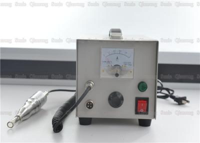 China Handultraschallschneidemaschine des gewebe100w für Gewebe-Rand-Streifenbildung 155*265*170mm zu verkaufen