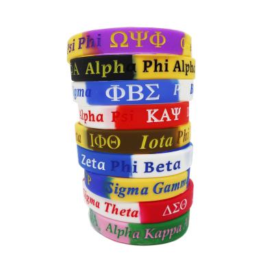 China Greek sorority fraternity letters bracelet bracelet all greek bracelet/sorority greek letters bracelet/groups store bracelet bracelet/Fraternity bracelet bracelet for sale