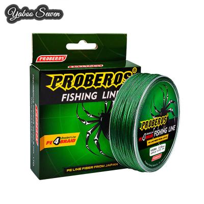 China Wholesale 100m High Tensile Polyethylene 4 Strands 0.4#-10.0# Single PE Fishing Line Colors for sale