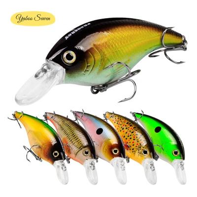 China Wholesale 8.5cm ABS Plastic Crank 16g Bait Plastic Floating Artificial Hard Lures for sale