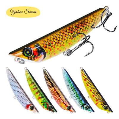 China ABS Wholesale 8.3cm Plastic Snap 9g Artificial Hard Plastic Bait Fishing Lures for sale