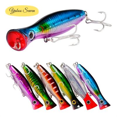 China Hot Selling ABS Plastic 13cm Snap 43g Bait Plastic Fishing Artificial Hard Lures for sale