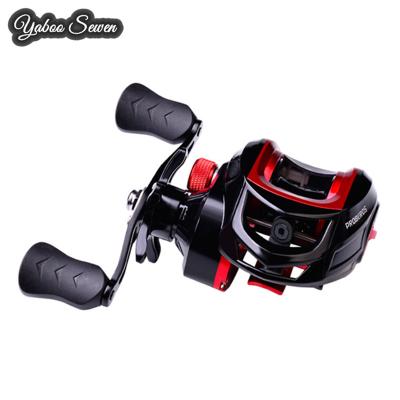 China Wholesale 3+1BB Aluminum 7.2:1 Alloy+Nylon Magnetic Brake High Quality High Speed ​​Bait Rig Fishing Reels for sale