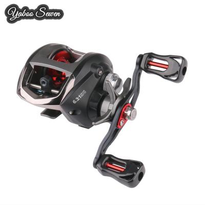 China Wholesale High Quality High Speed ​​Metal+Nylon LP Series Magnetic Brake Bait Casting Fishing Reels for sale