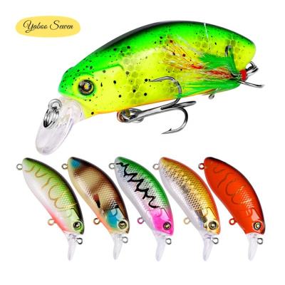 China ABS Wholesale 6cm Plastic Minnow 9g Bait Plastic Artificial Hard Fishing Lures for sale