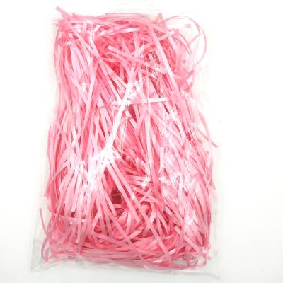 China 500g iridescent pink color Tinsel Ribbon Pack in bag for sale