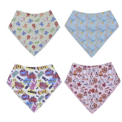 China Wholesale High Quality OEM Service OEM Cotton Baby Bibs Bandana Babies Bib Saliva Organic Towel Washable High Quality Eco-Friendly for sale