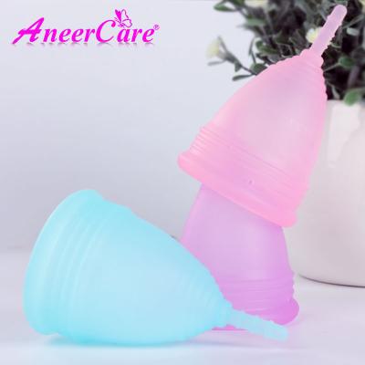 China Lady Menstruation Cup Soft Menstrual Hygiene Product Cup Menstrual Cup Menstrual Cleaner Medical Silicone Copa Menstrual Organic Products 100% for sale