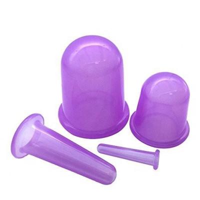 China Body Set Magnet Massage Suction Vacuum Cupping Therapy Cups Set Cupping Set Portable Face Massager Vacuum Facial Stretching New 4Pcs for sale