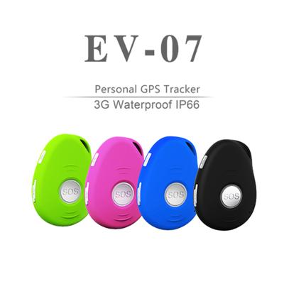 China Remote Control Child Locator Kids GPS Location Tracking Device EV07S With Single SOS Alarm Button for sale