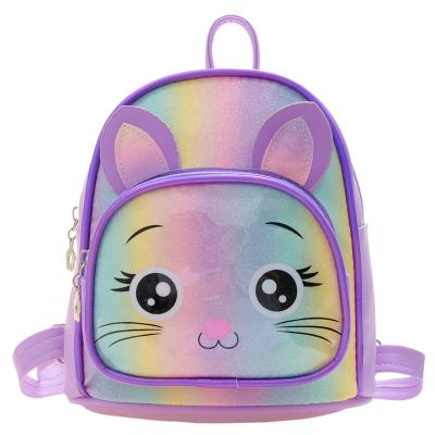 China Waterproof 2022 New Kids Unicorn Bags Cute Gradient Color Kindergarten School Bags Popular Colorful Backpacks For Girls for sale