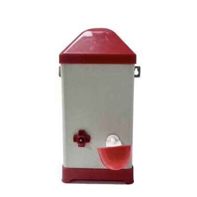 China Farms Poultry Feeders Plastic Manual Feeder Chicken Feed Big Chicken Poultry Feeder for sale