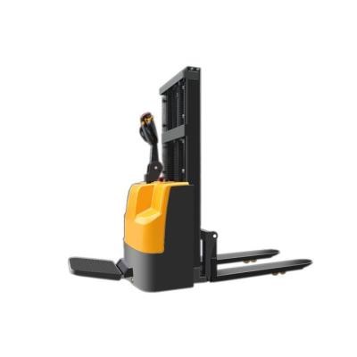 China Hotels Modern Simplicity 1ton1.5ton2tonhand Manual Forklift Walking Electric Stacker Hydraulic Hand Walk Behind Pallet Truck for sale