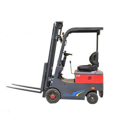 China Hotels 1.5ton Rack Drive Full Hydraulic Electric Pallet Stacker Electric Forklift for sale