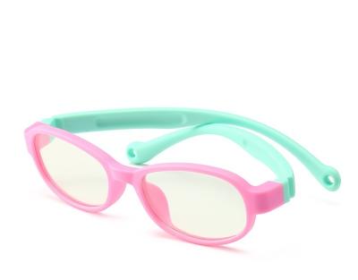 China Fashionable Designer Tape OEM AC Glass Blocking Kids Anti Optical Glasses Blue Light Frame for sale