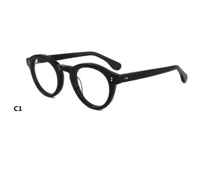 China Demo New Fashion High Quality Optical Frame Acetate Glasses P21006 Real Real for sale