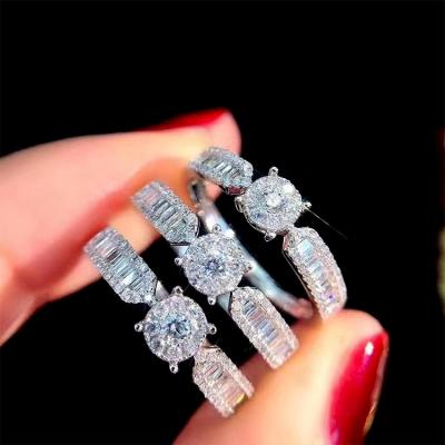 China 2021 FASHIONABLE HPHT IGI VVS lab developed wedding real diamonds ring jewelry women for sale for sale