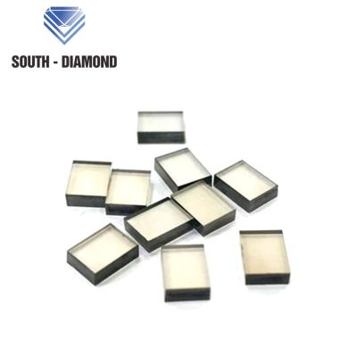 China For aerospace engine hpht CVD industrial single crystal diamond 3*3*1 mm wafer for aerospace engine for sale