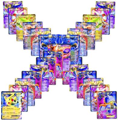 China The gift certificate/game/trade cards/collection/souvenir etc. 100-Piece Pokimon Break Full Art EX: 59 EX+20EX +20 Mega GX +1 Energy Core Card For Tag Team In Box, Pokmon For Gift for sale